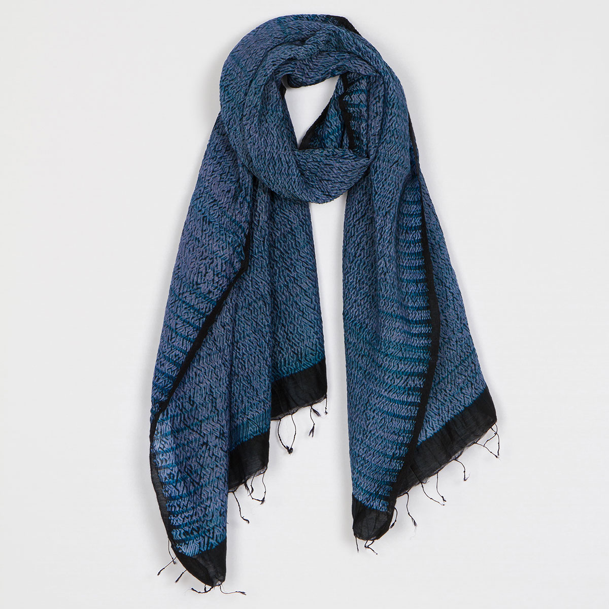 Annaloom | Jamdani Triangles Scarf