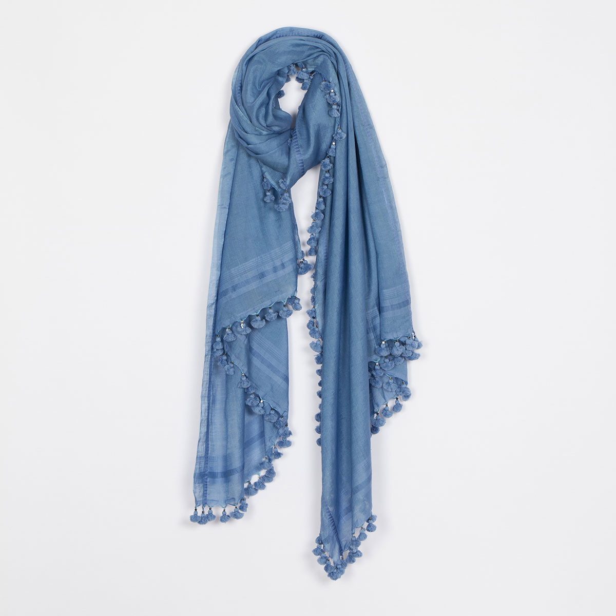 Annaloom | Jamdani Triangles Scarf