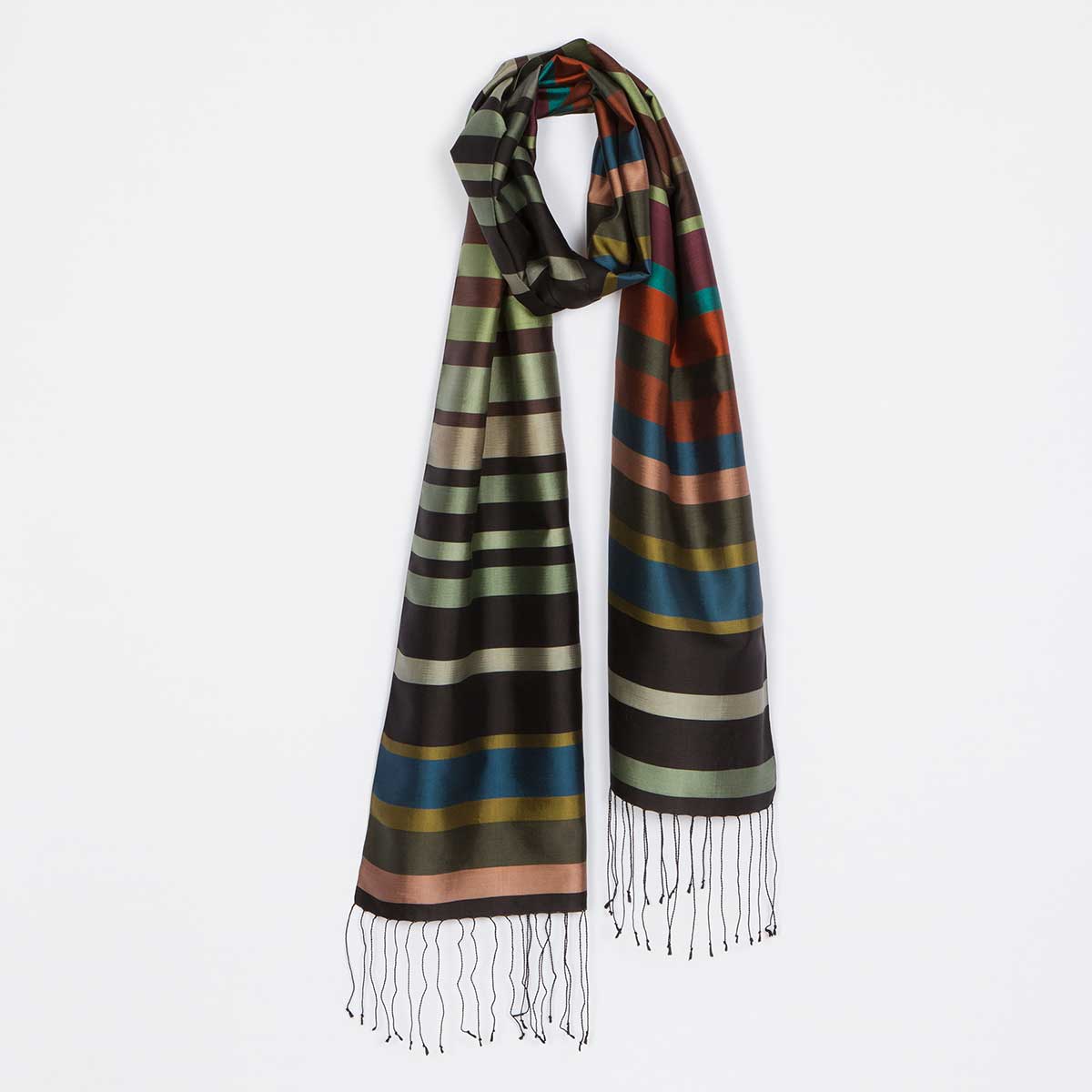 Annaloom | Jamdani Triangles Scarf
