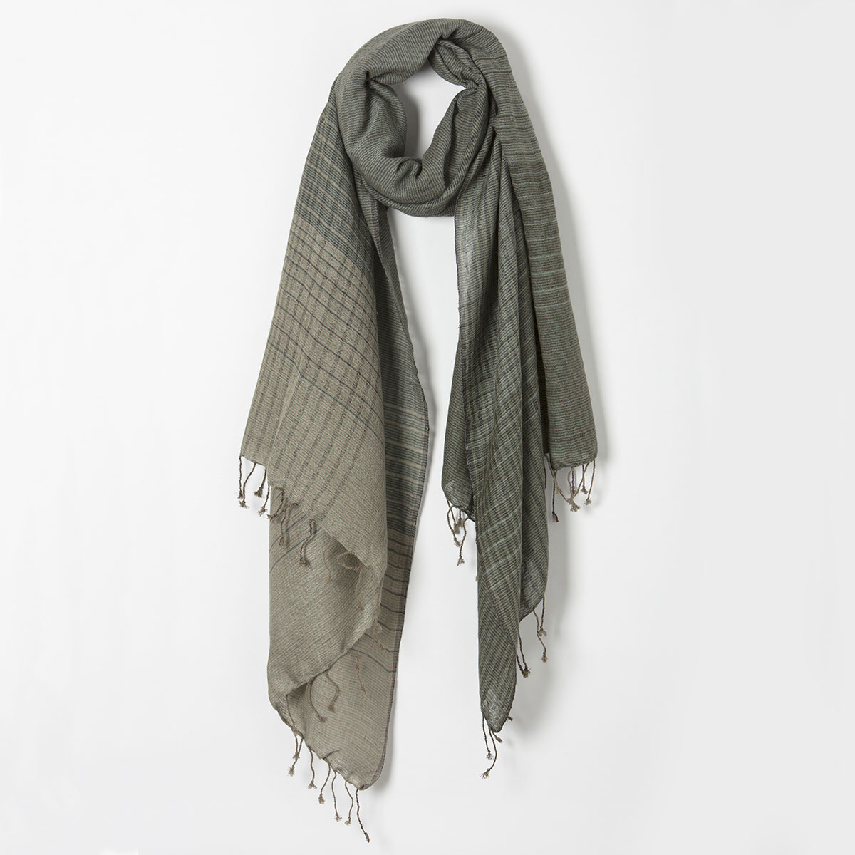 Annaloom | Jamdani Triangles Scarf