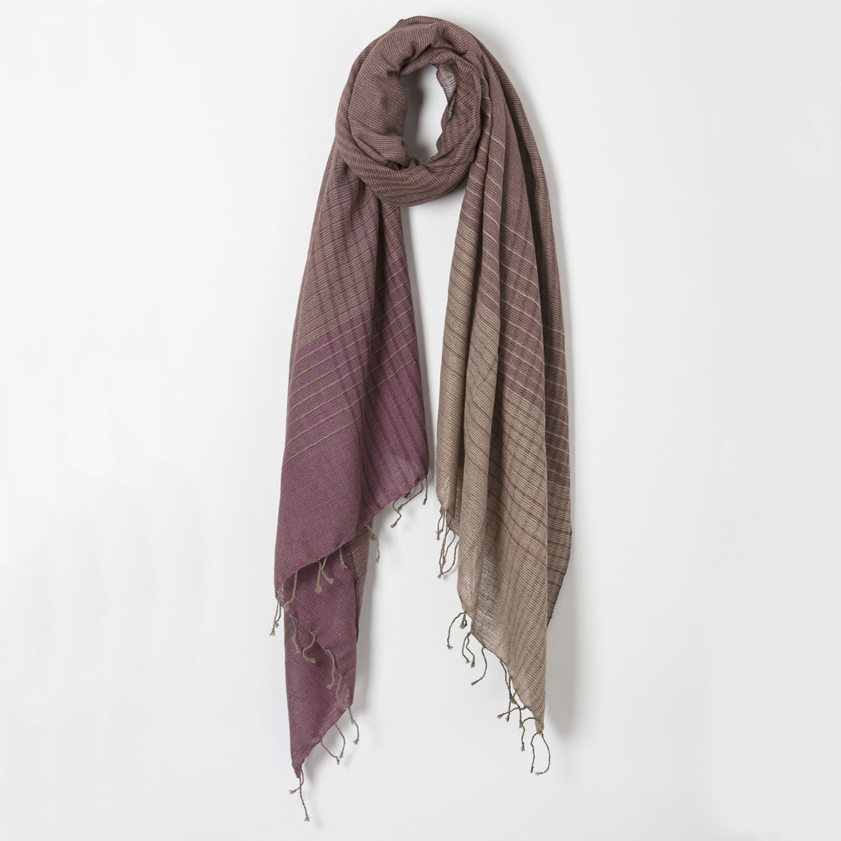 Annaloom | Jamdani Triangles Scarf