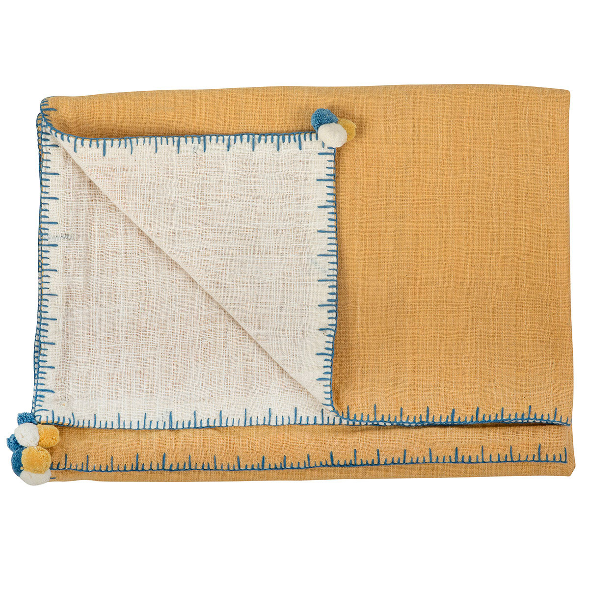 Annaloom | Jamdani Triangles Scarf